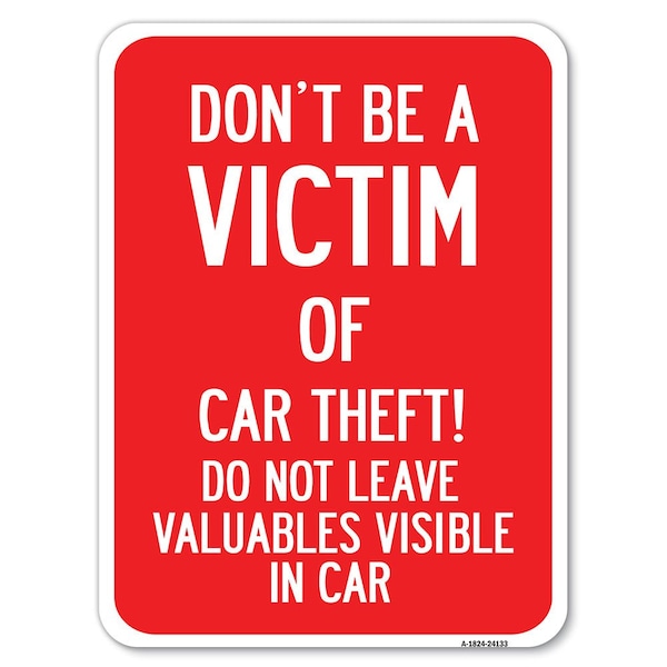 Safety Sign, 18 in Height, Aluminum, 24133